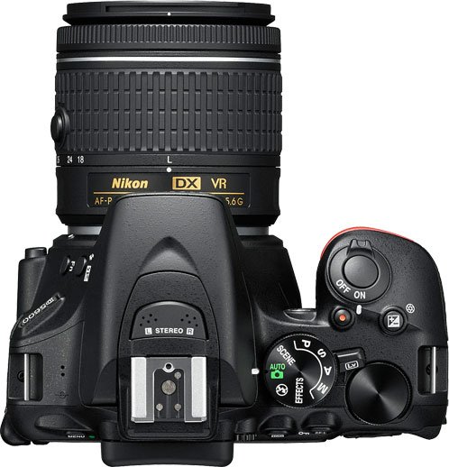 Nikon D5600 Top